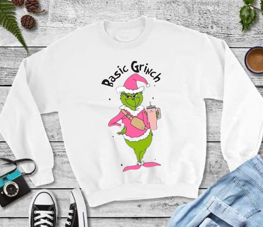 Custom Basic Grinch Sweatshirt